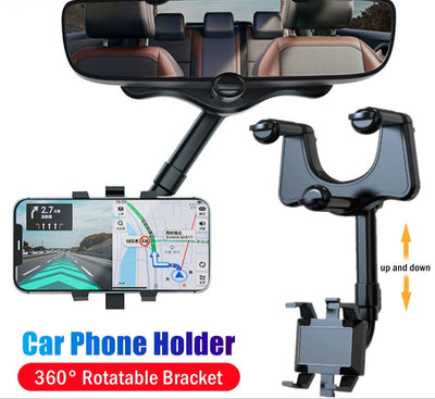 360ยฐ Rotatable Smart Phone Car Holder